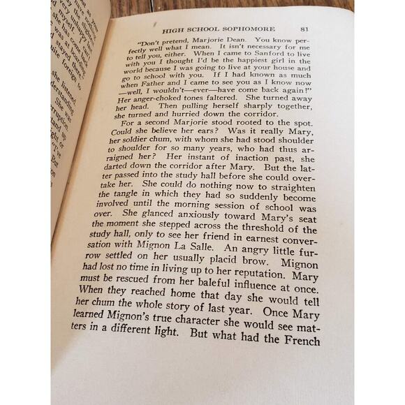 Marjorie Dean High School Sophomore by Pauline Lester Hardcover - Picture 10 of 10